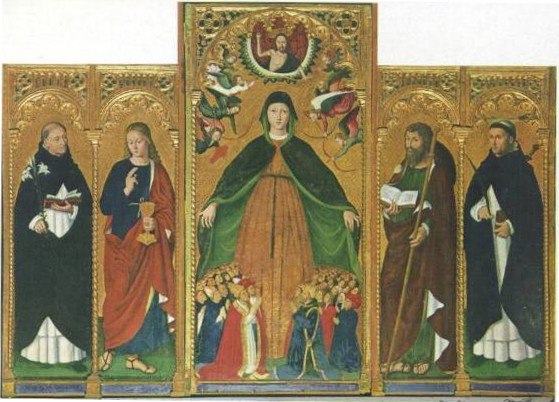 Ludovico Brea: Madonna della Misericordia